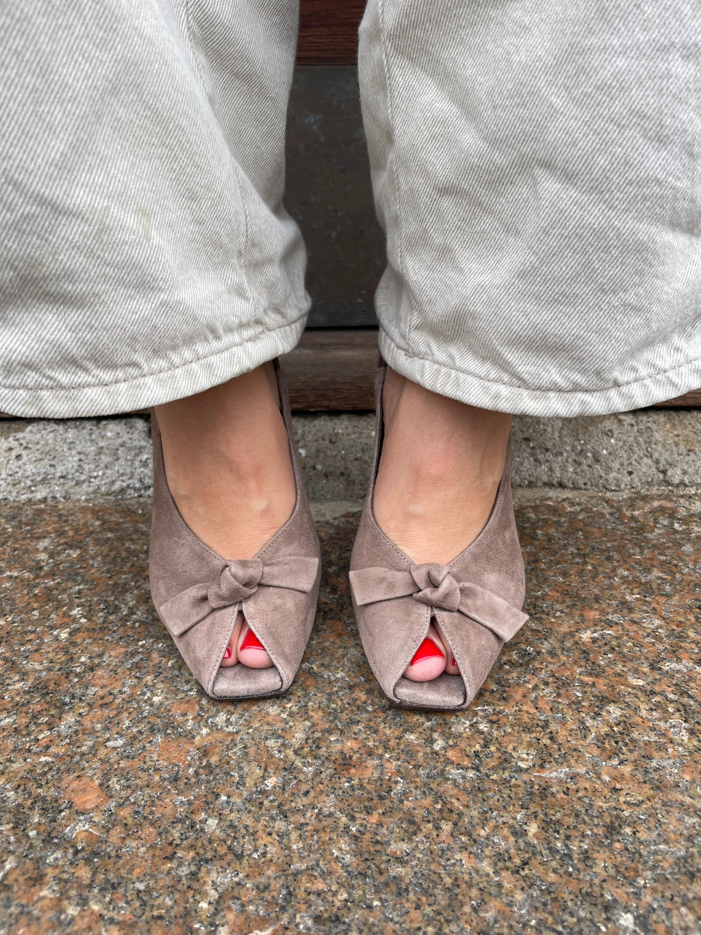 Chantal Peeptoe Fango
