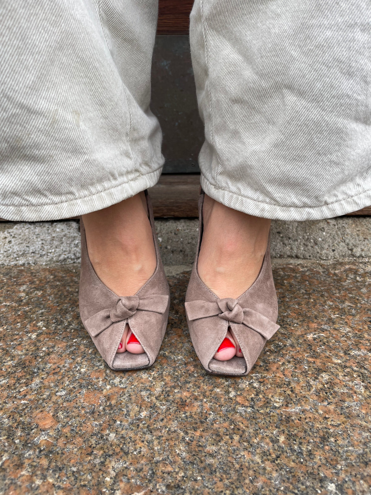 Chantal Peeptoe Fango