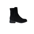 Pie Santo Suede Elastico Negro