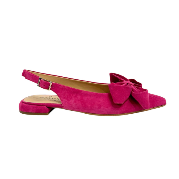 Camoscio Fuxia Slingback