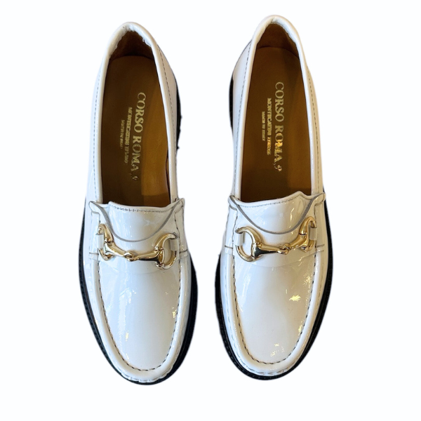 Corso Roma 9, Bianco Loafer