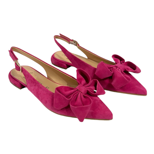 Camoscio Fuxia Slingback