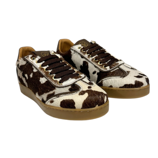 Sneakers Brown Cow