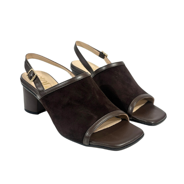 Elata Sandal i Chokoladebrun