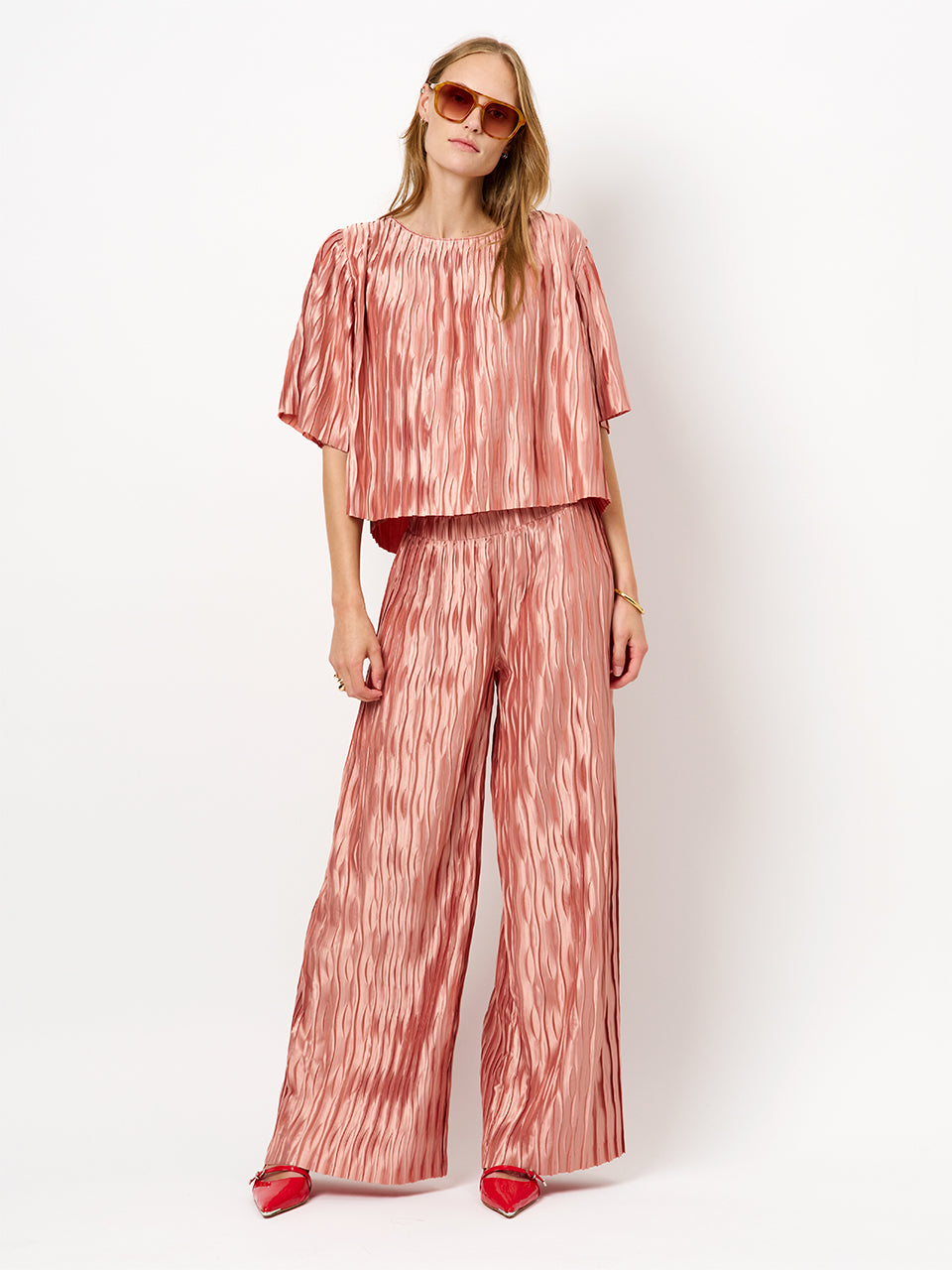 Dante6 Antique Blush Bluse