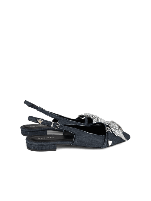 Dante6 Denim Ballerina