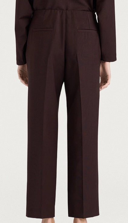 Kastanjefarvet Momoni slacks