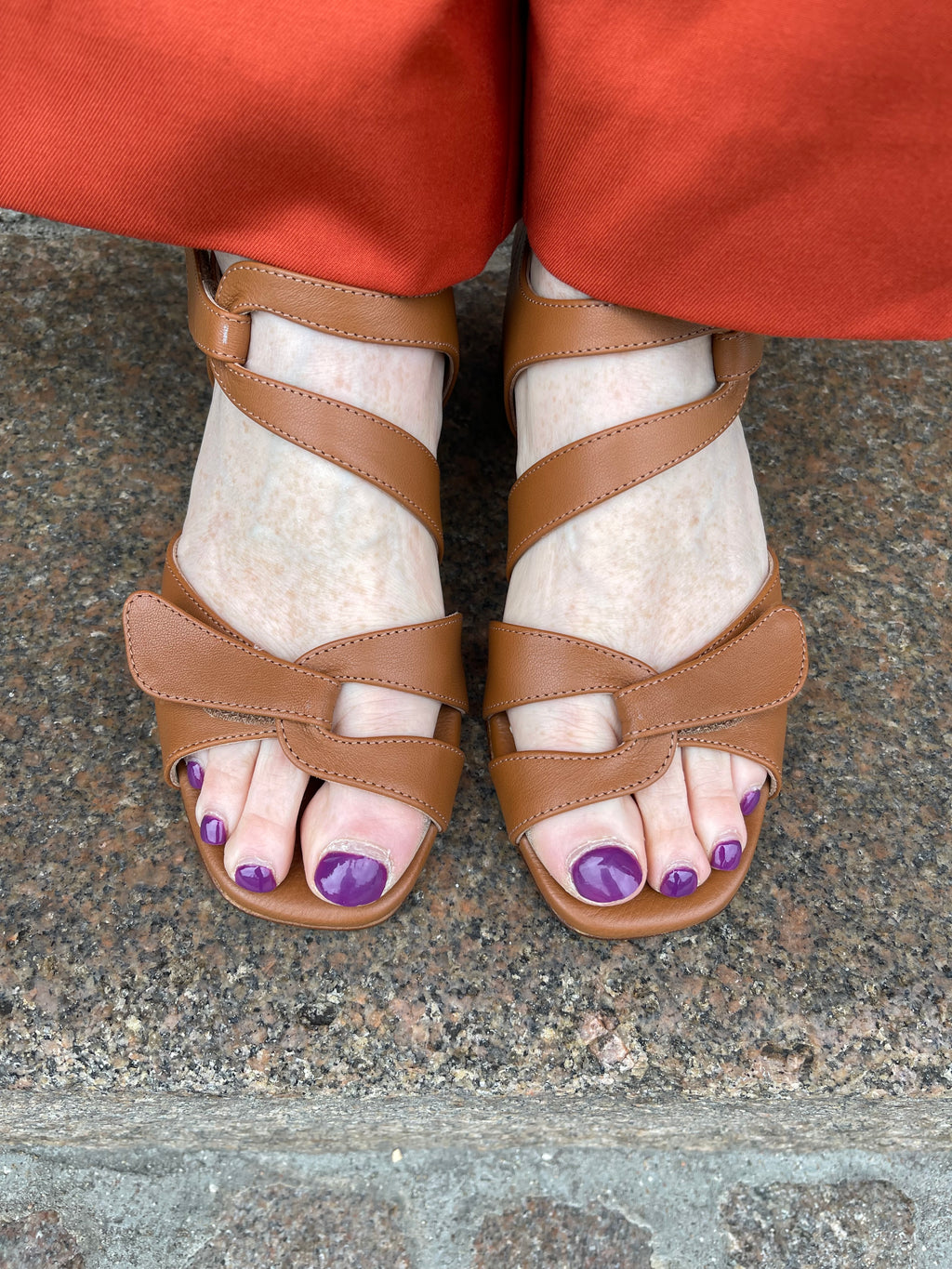 Pie Santo brun sandal