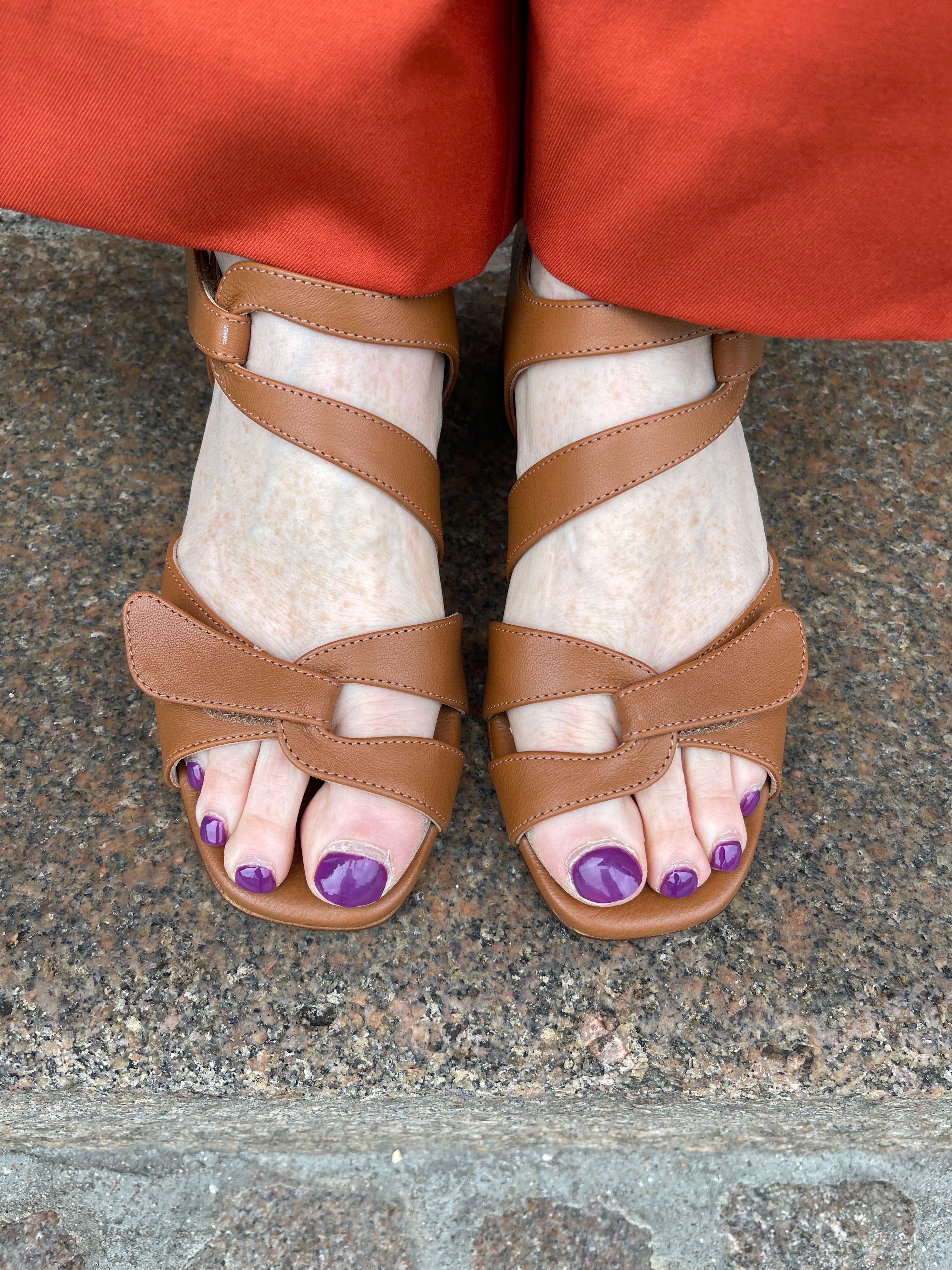 Pie Santo brun sandal