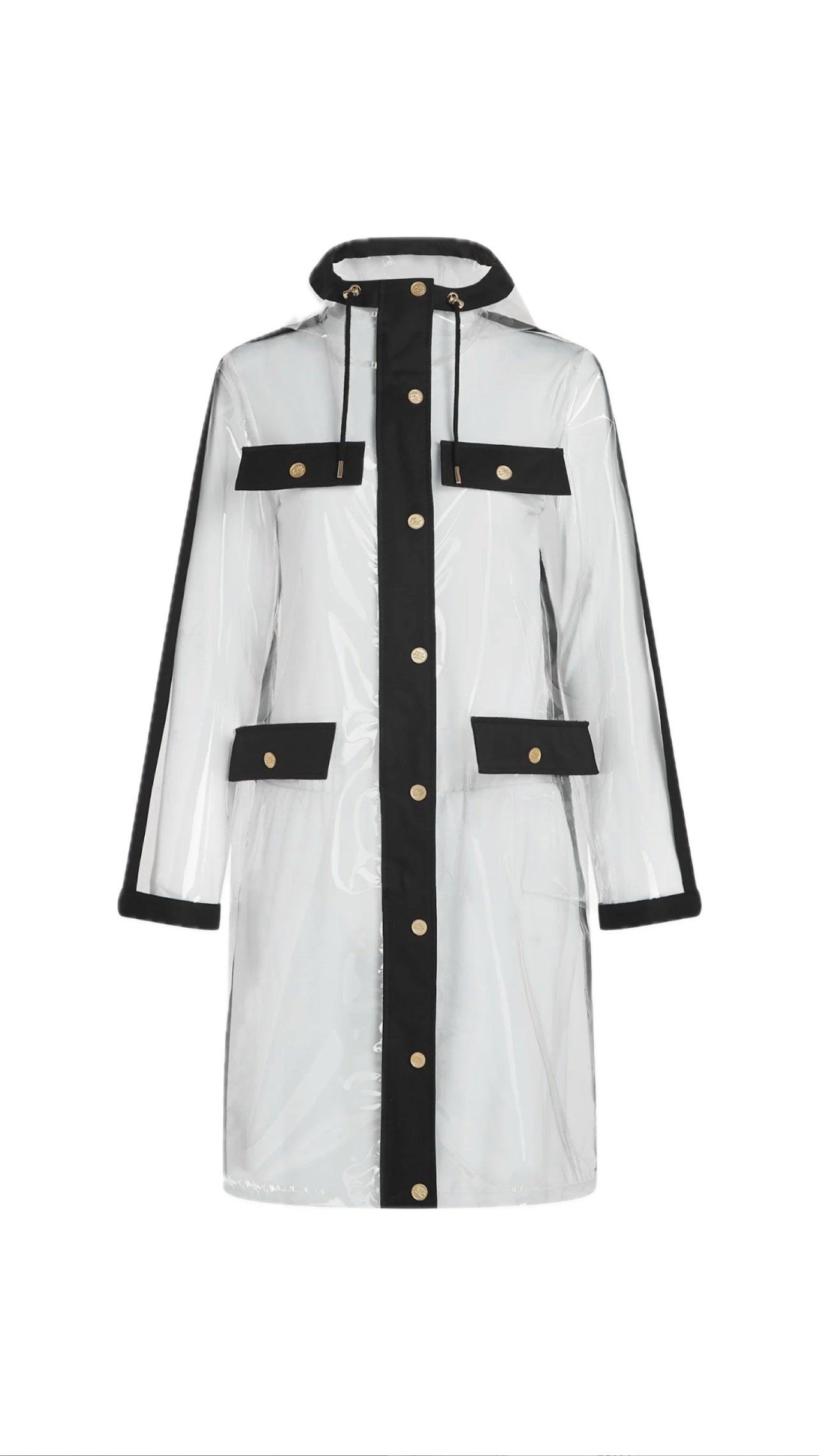 Karl Lagerfeld Transparent Raincoat
