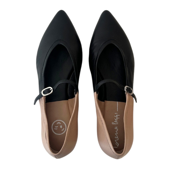 Lorena Glove Nero ballerina