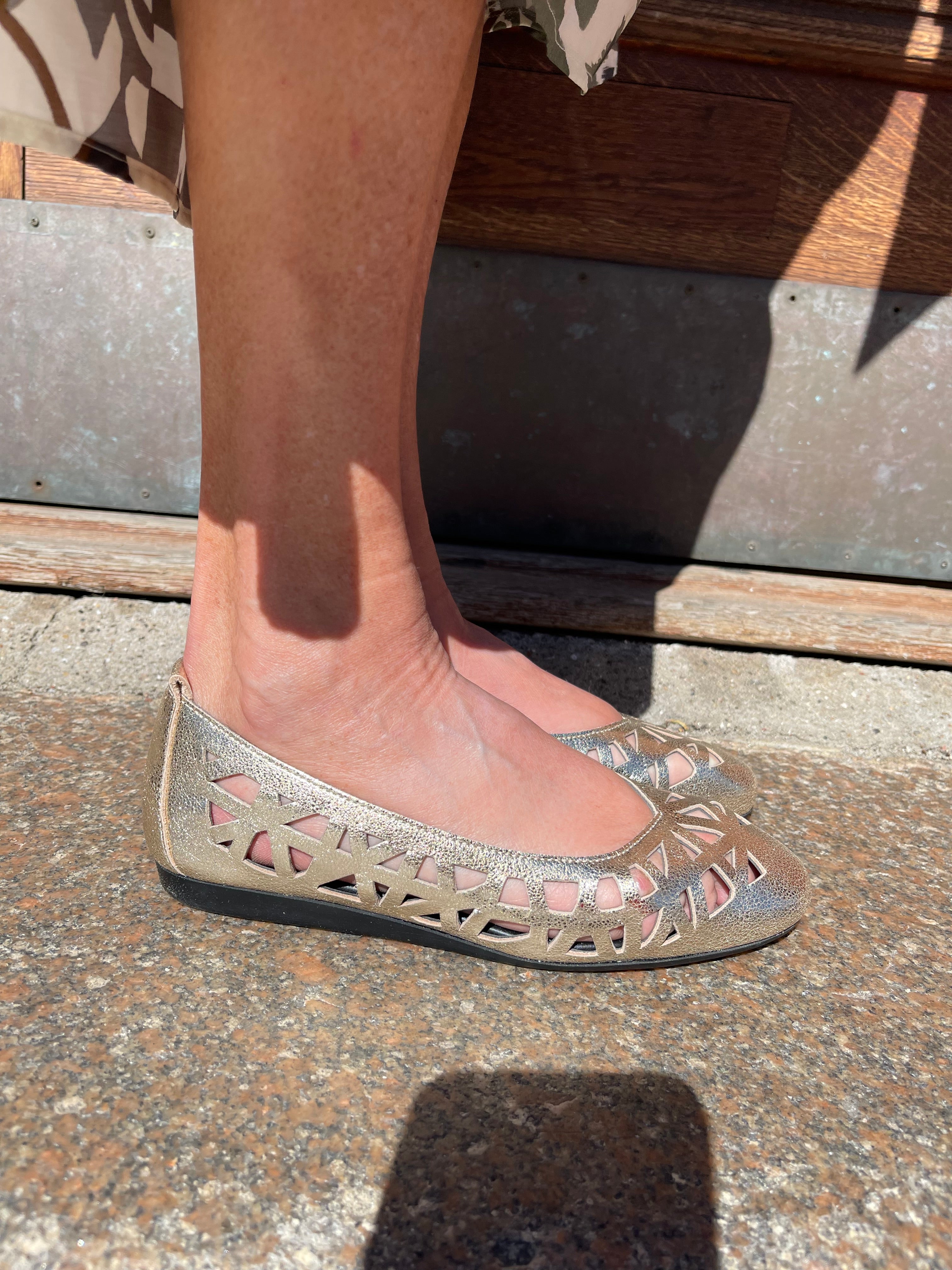 Arche Metallic Ballerina