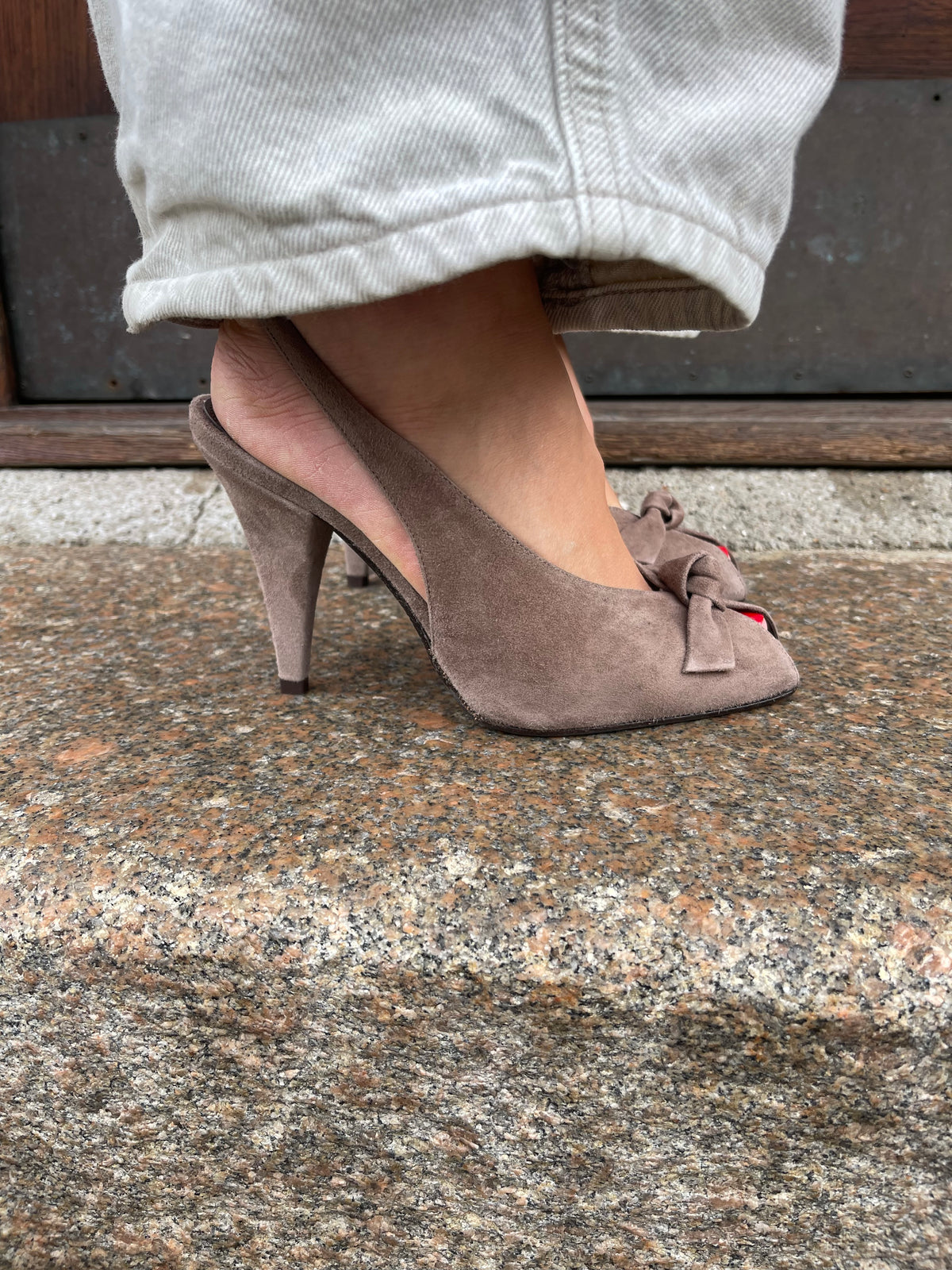 Chantal Peeptoe Fango