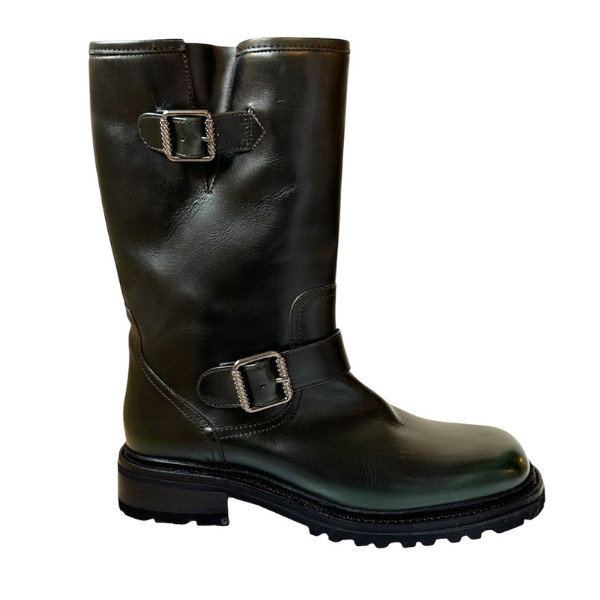 Cordwainer Double Strap Green
