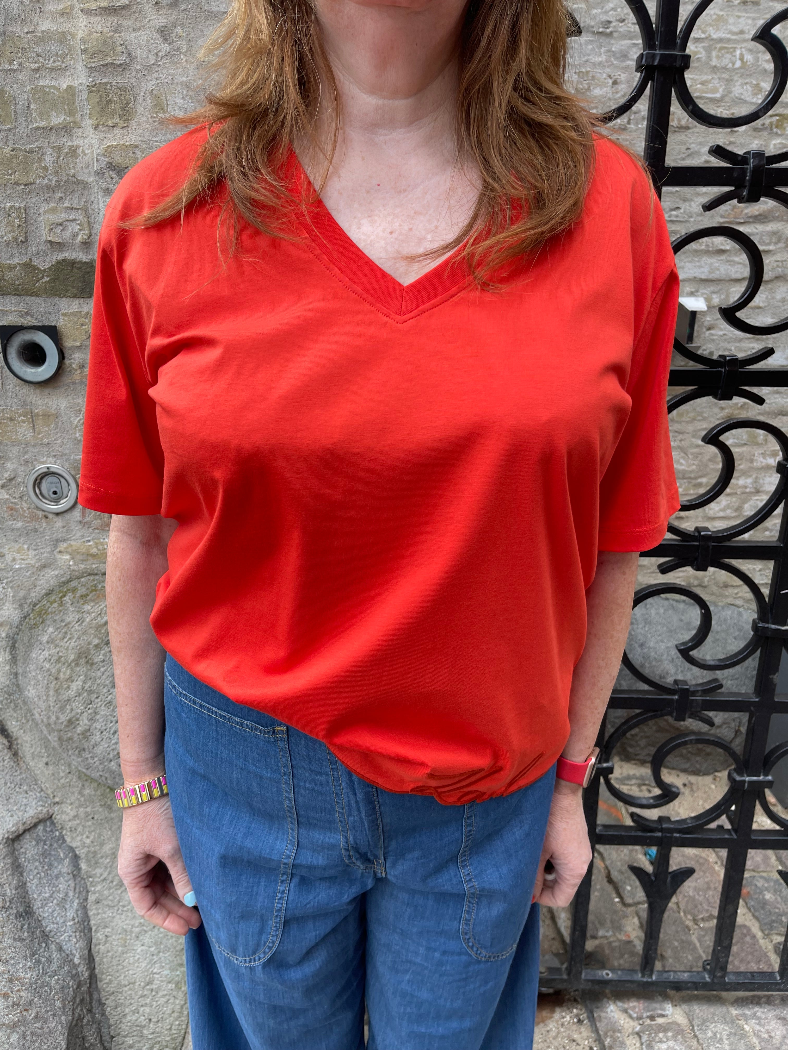 Karl Lagerfeld Orange T-shirt