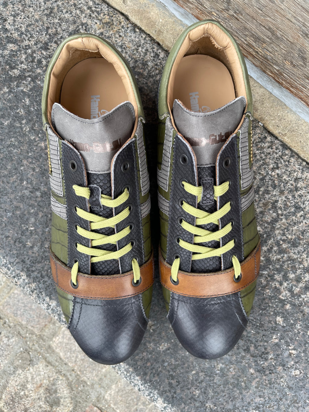 Kamo-Gutsu grøn sneakers
