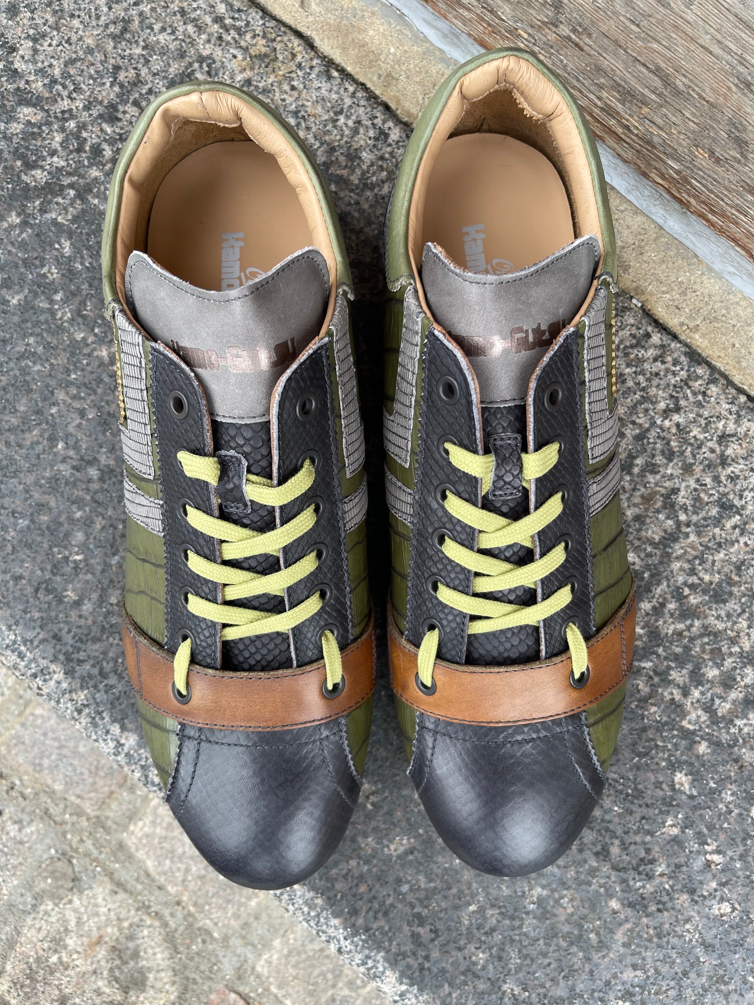 Kamo-Gutsu grøn sneakers