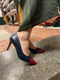 To-farvet Elata Pump