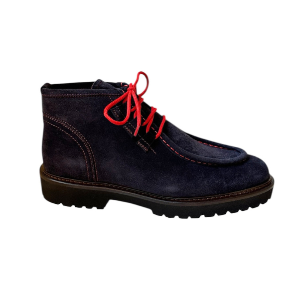 Nazareno Carelli Velour Bleu Støvle