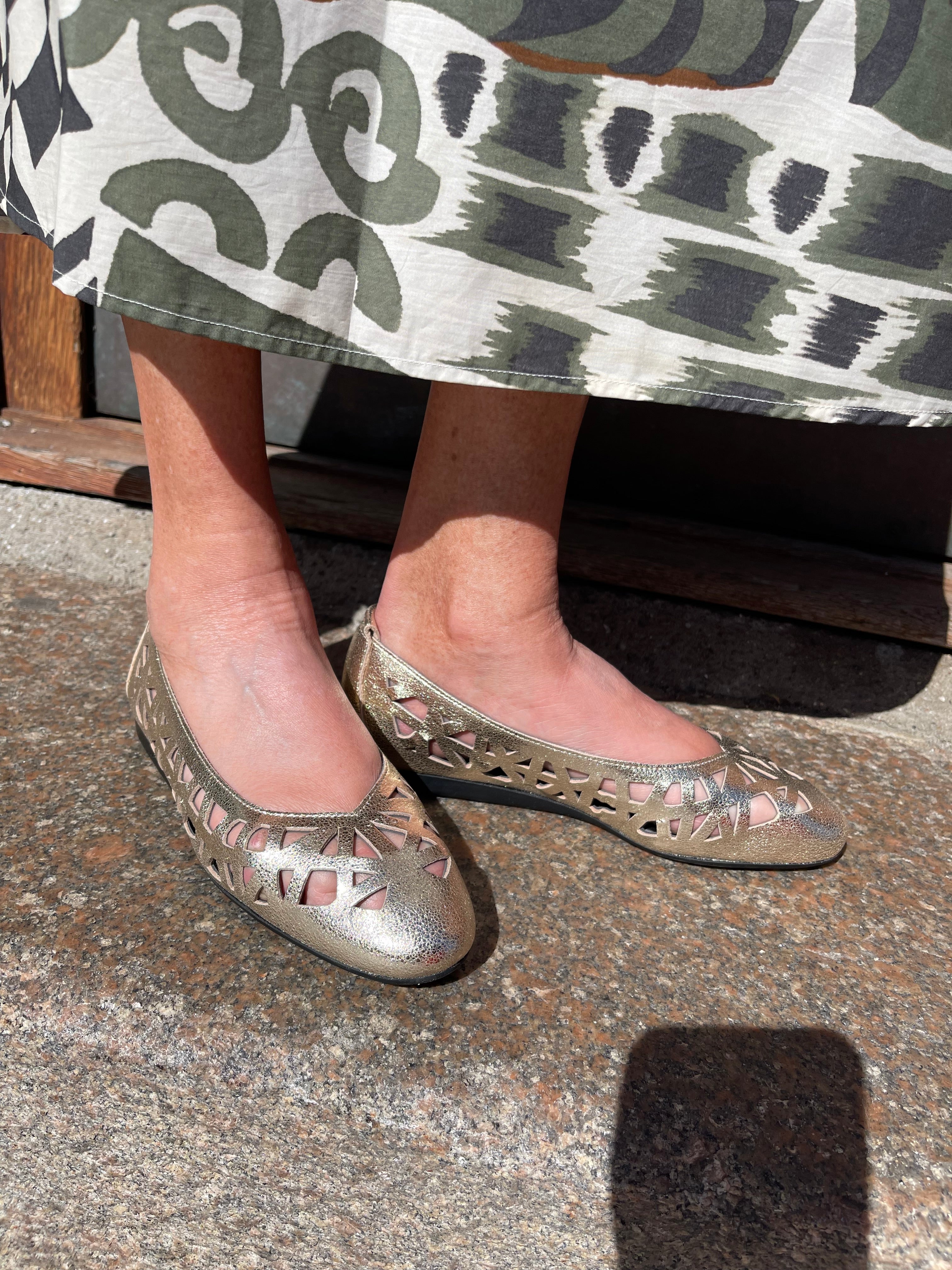 Arche Metallic Ballerina