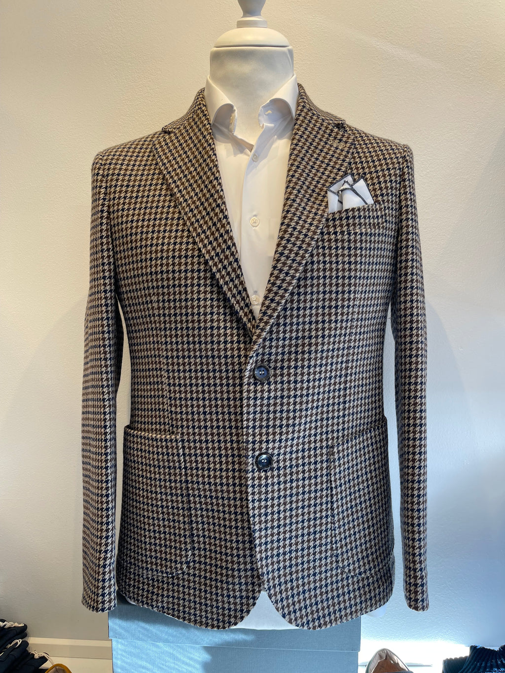 Herre Blazer Blu Moro