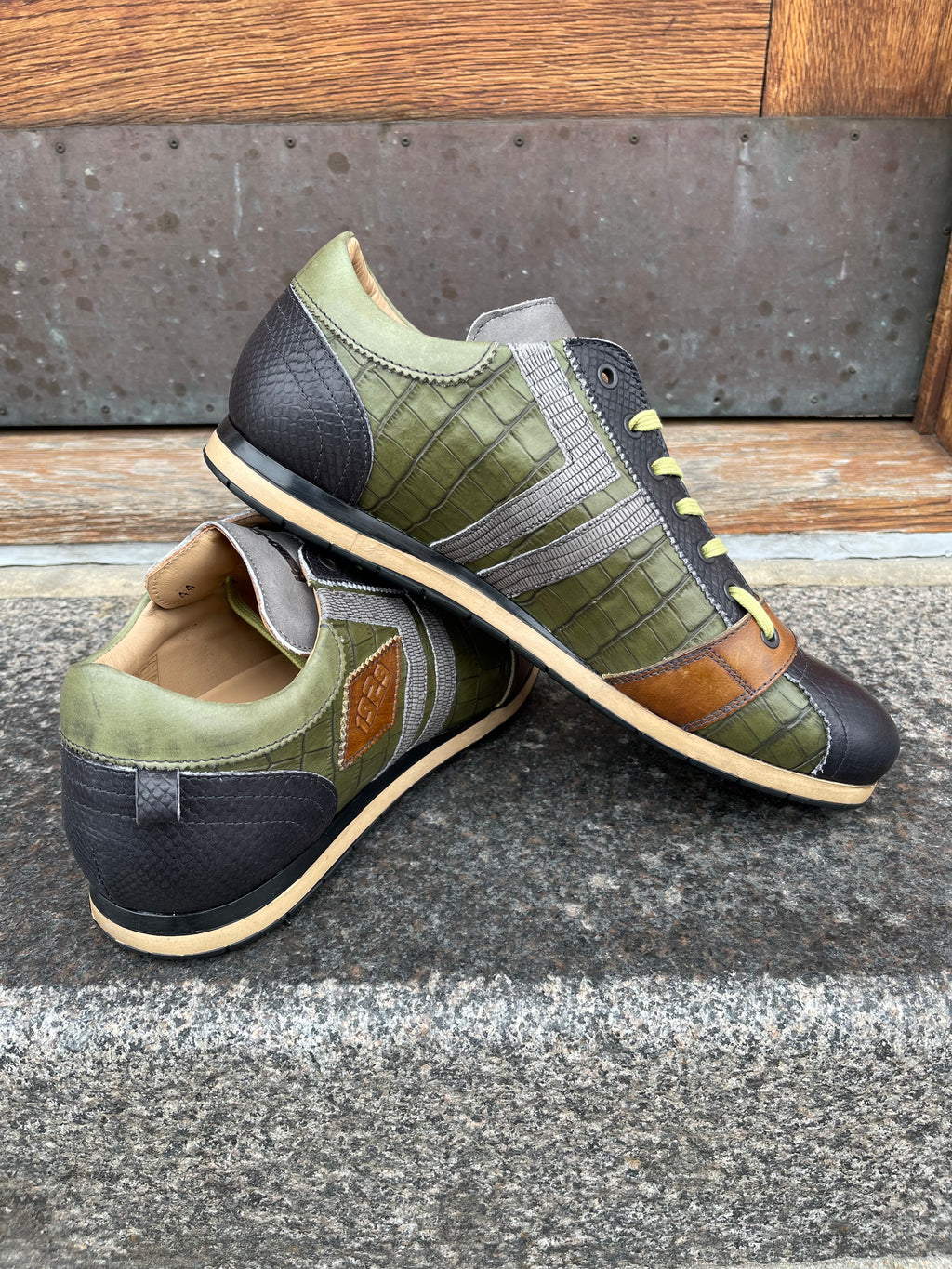 Kamo-Gutsu grøn sneakers
