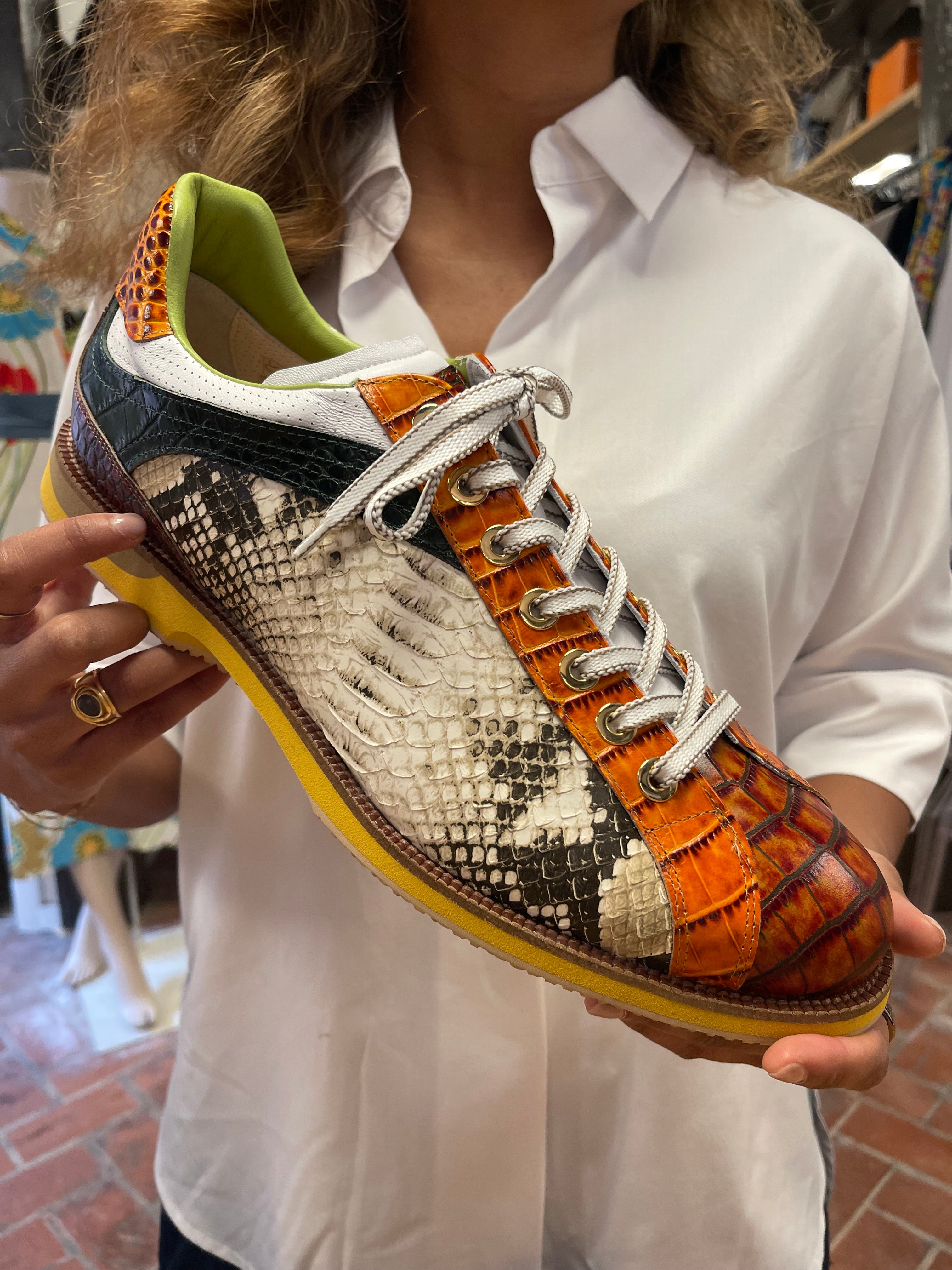 Lorenzi Verde Sneakers