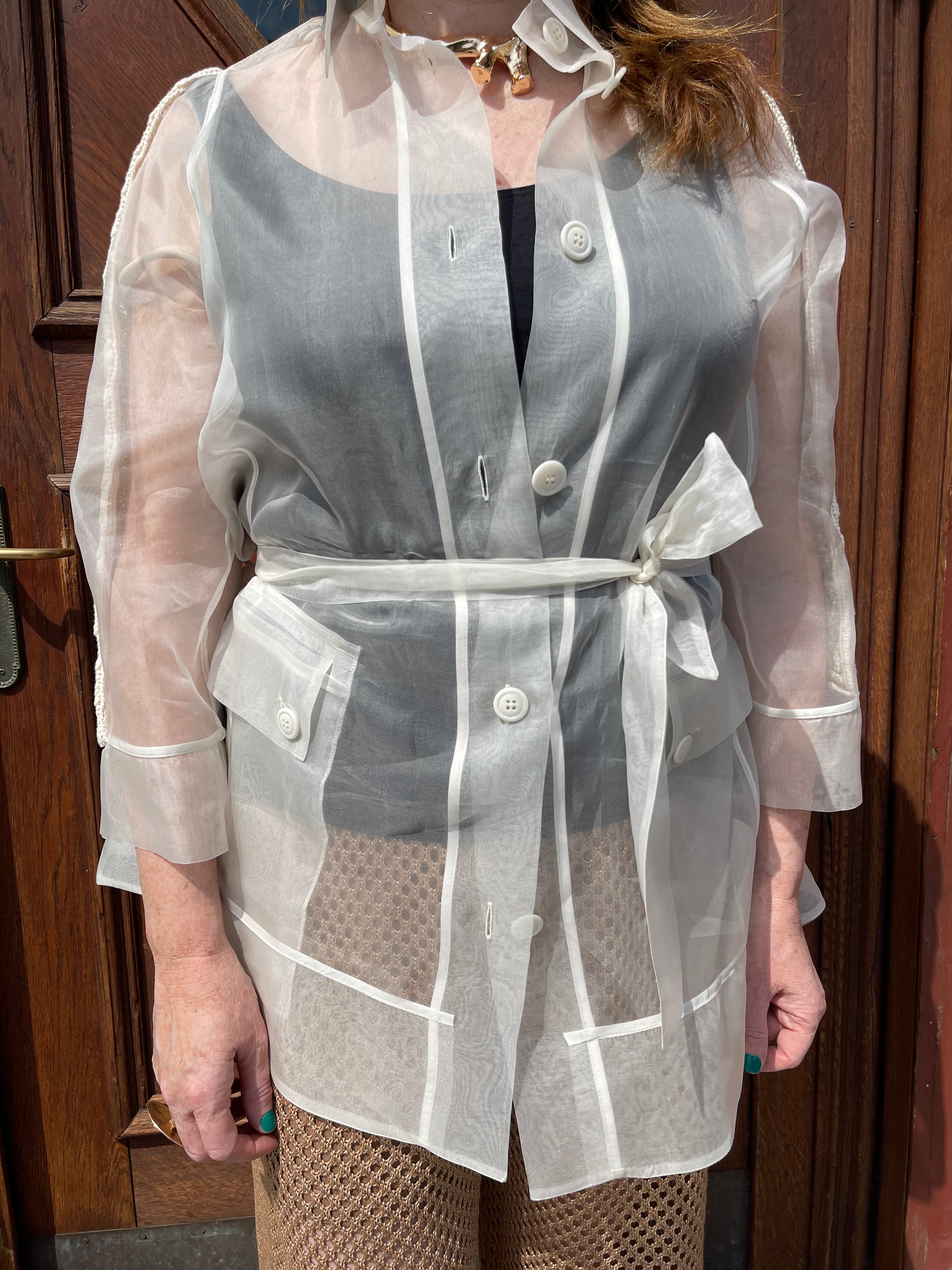Eksklusiv organza jakke