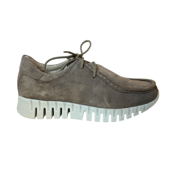 Pie Santo Suede Pardo Sneaker