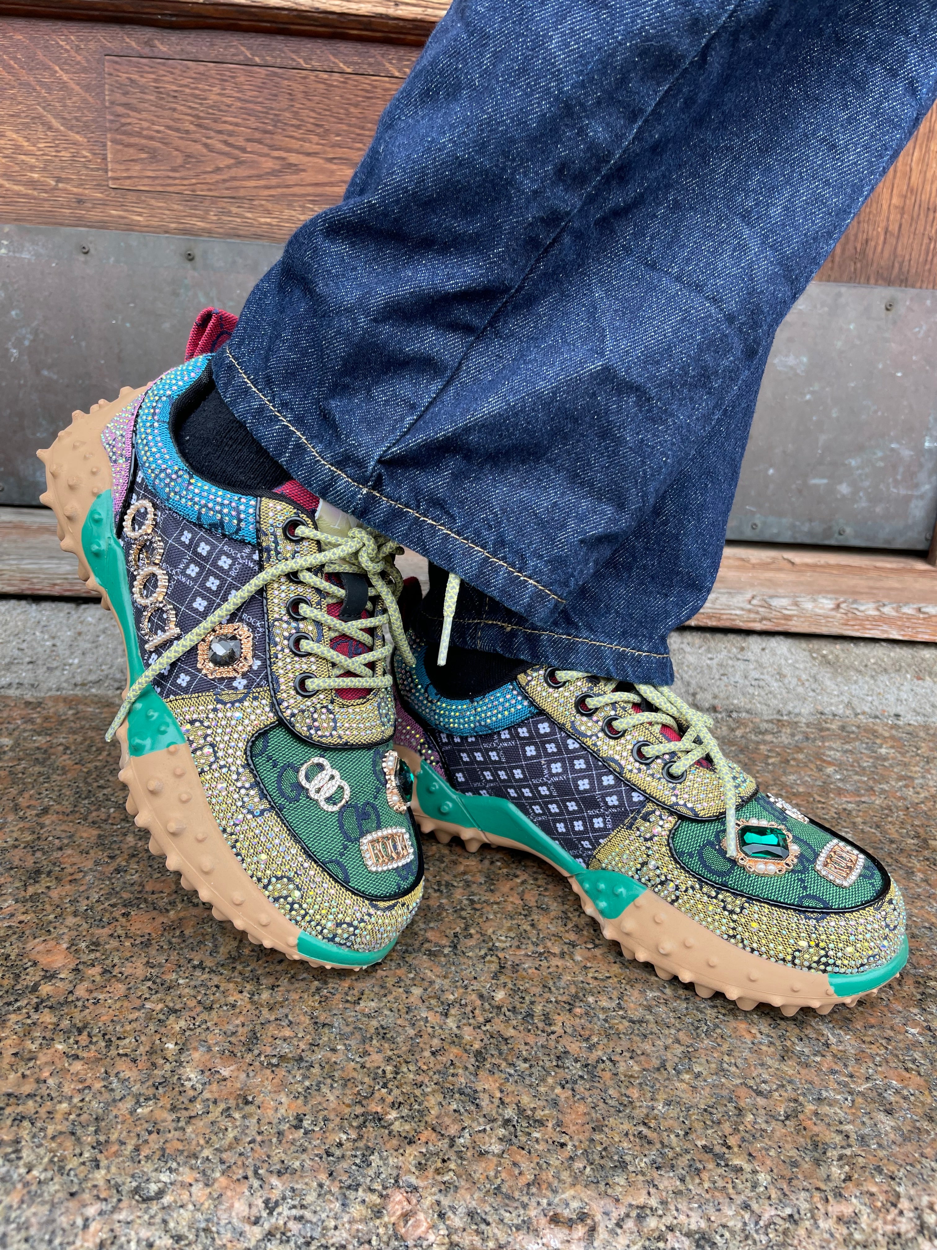 Glimmer sneakers grøn