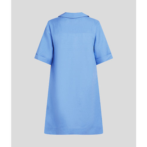 Karl Lagerfeld Linen Blend Shift Dress