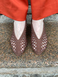 Pie Santo flet slingback