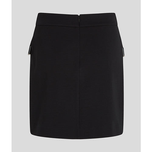 Karl Lagerfeld Metal Jersey Skirt