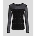 Karl Lagerfeld Rhinestone Top