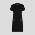 Karl Lagerfeld Logo Jersey Dress