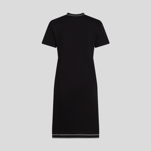 Karl Lagerfeld Logo Jersey Dress