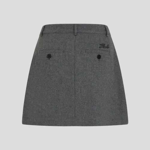 Karl Lagerfeld Flannel Mini Skort