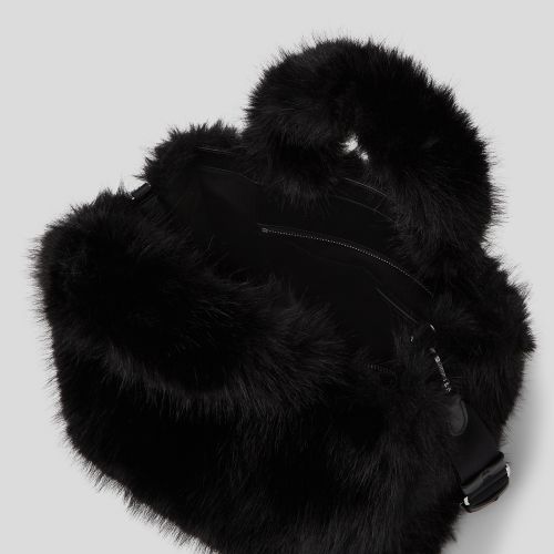 Karl Lagerfeld Autograph Fur Tote