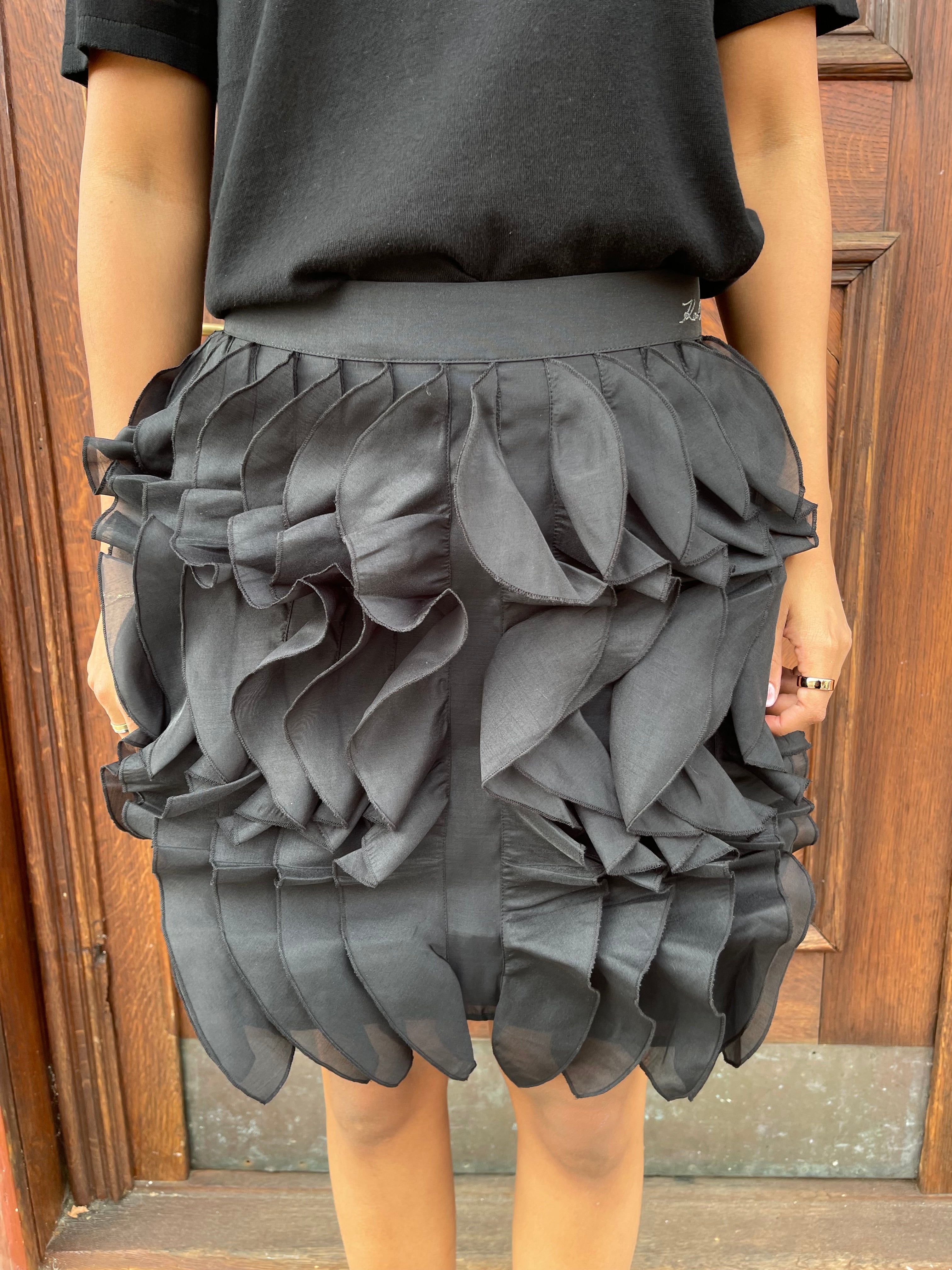 Karl Lagerfeld Ruffle Skirt