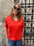 Karl Lagerfeld Orange T-shirt