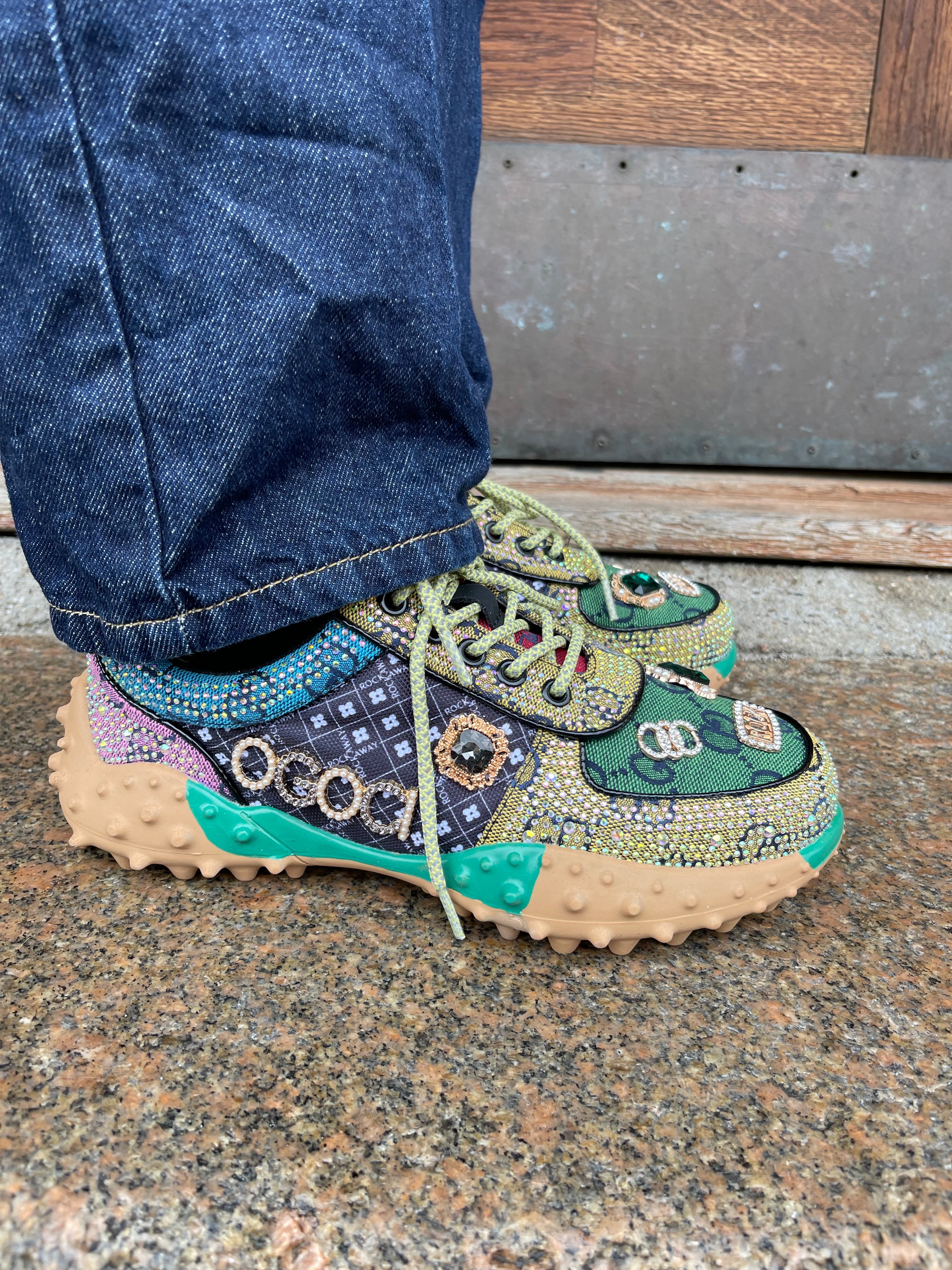 Glimmer sneakers grøn
