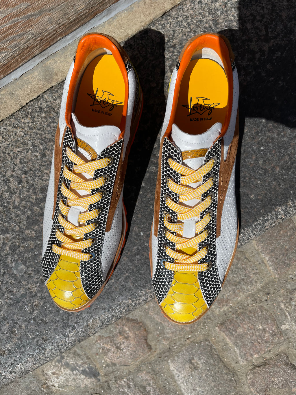 Lorenzi Giallo sneakers