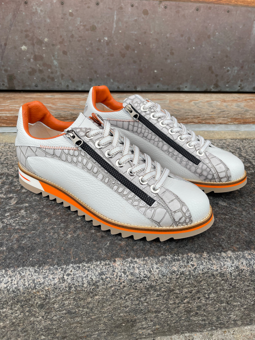 Lorenzi Bianco Sneakers