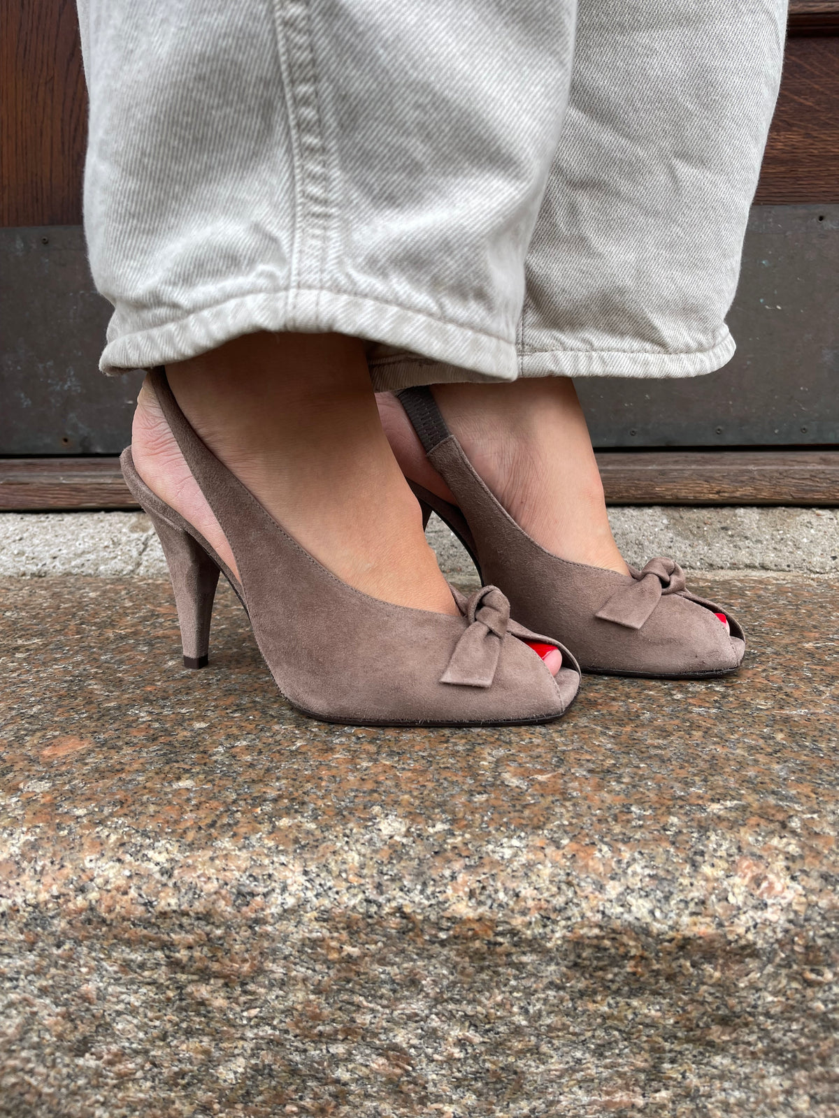 Chantal Peeptoe Fango