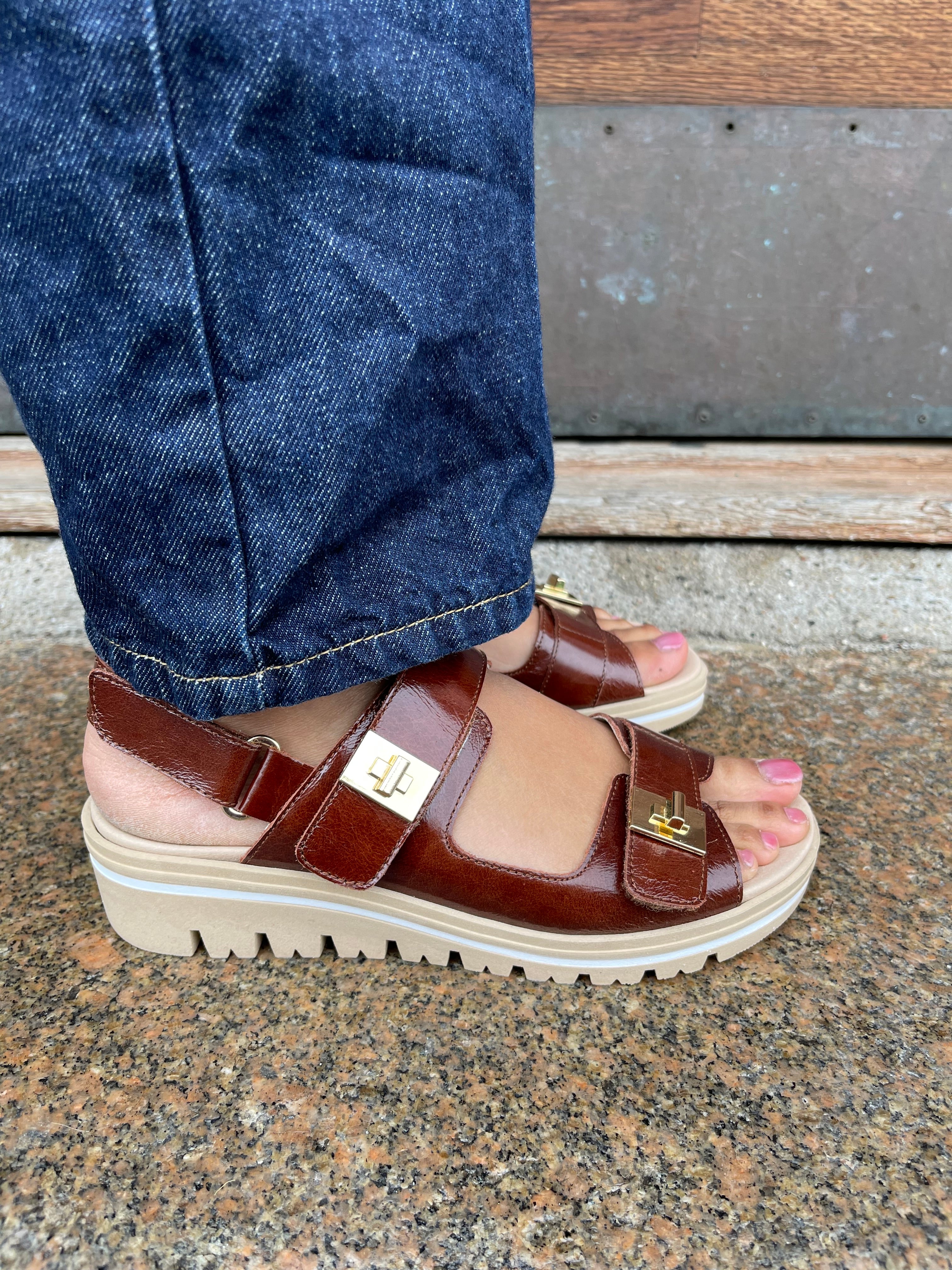 Pie Santo Sandal med spænder