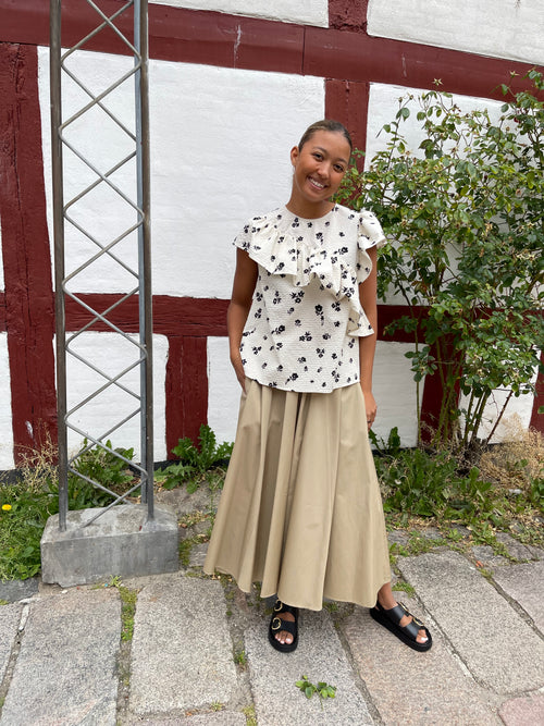 Aspesi nederdel i beige