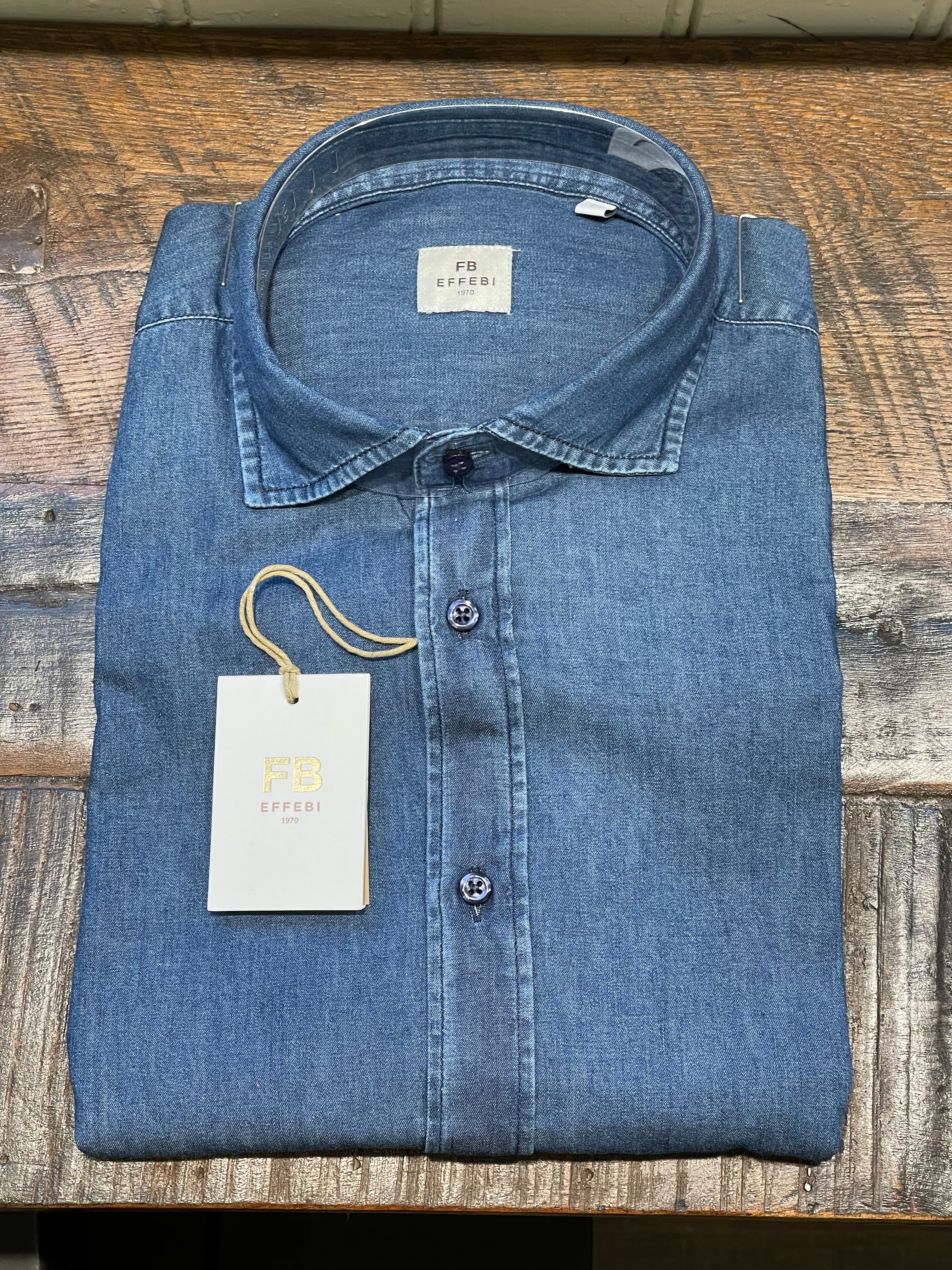 FB Effebi - Denim skjorte