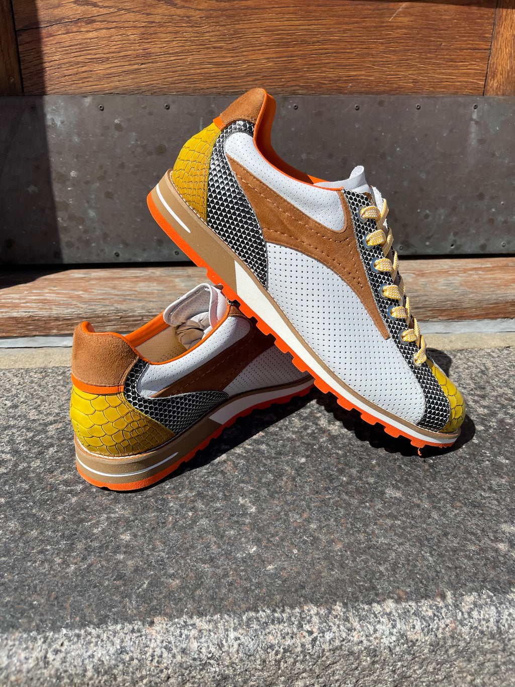 Lorenzi Giallo sneakers