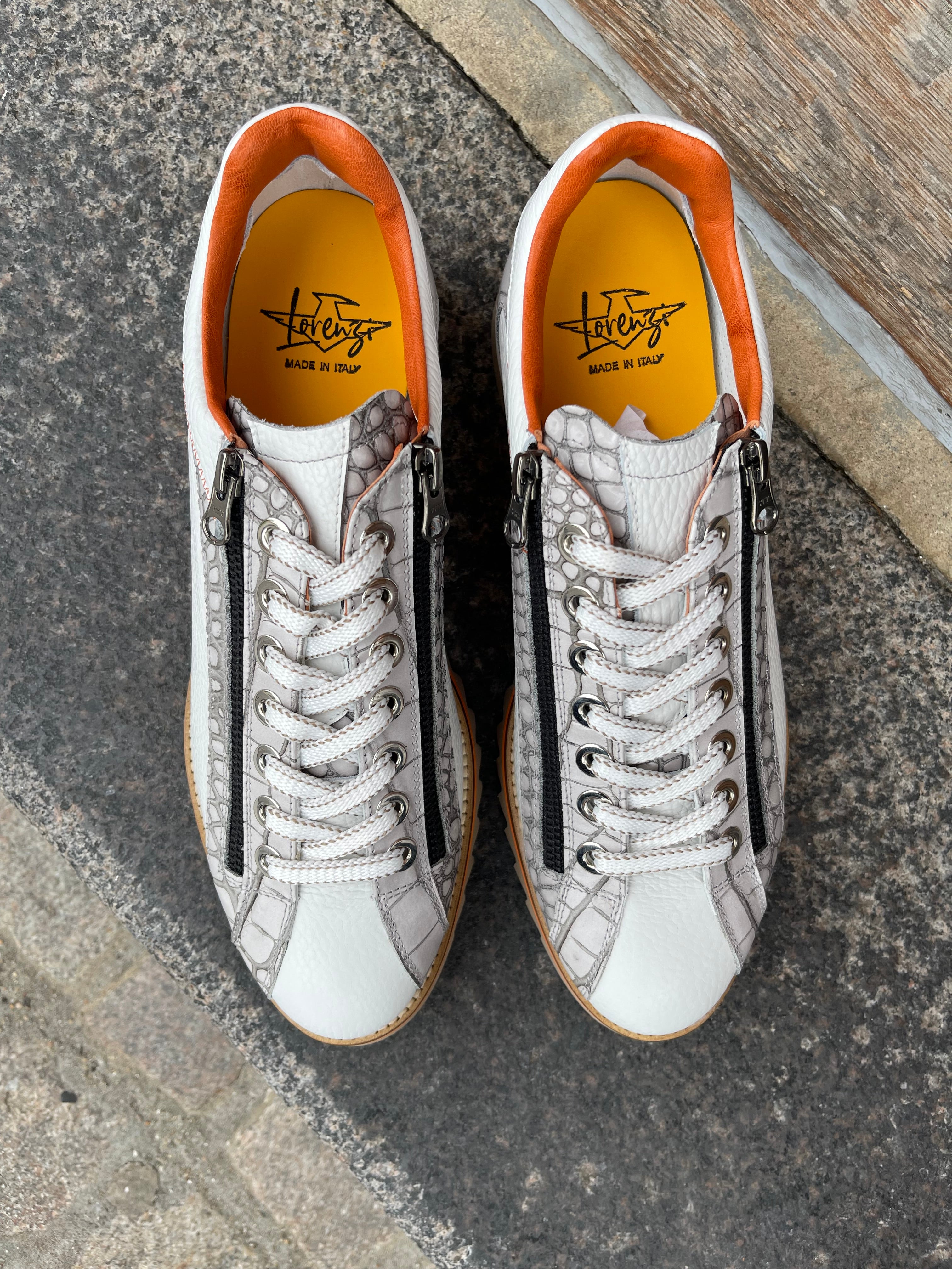 Lorenzi Bianco Sneakers