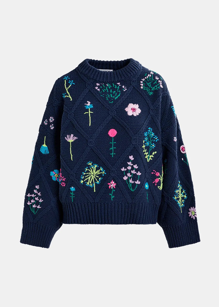 Essentiel Blomster Strik